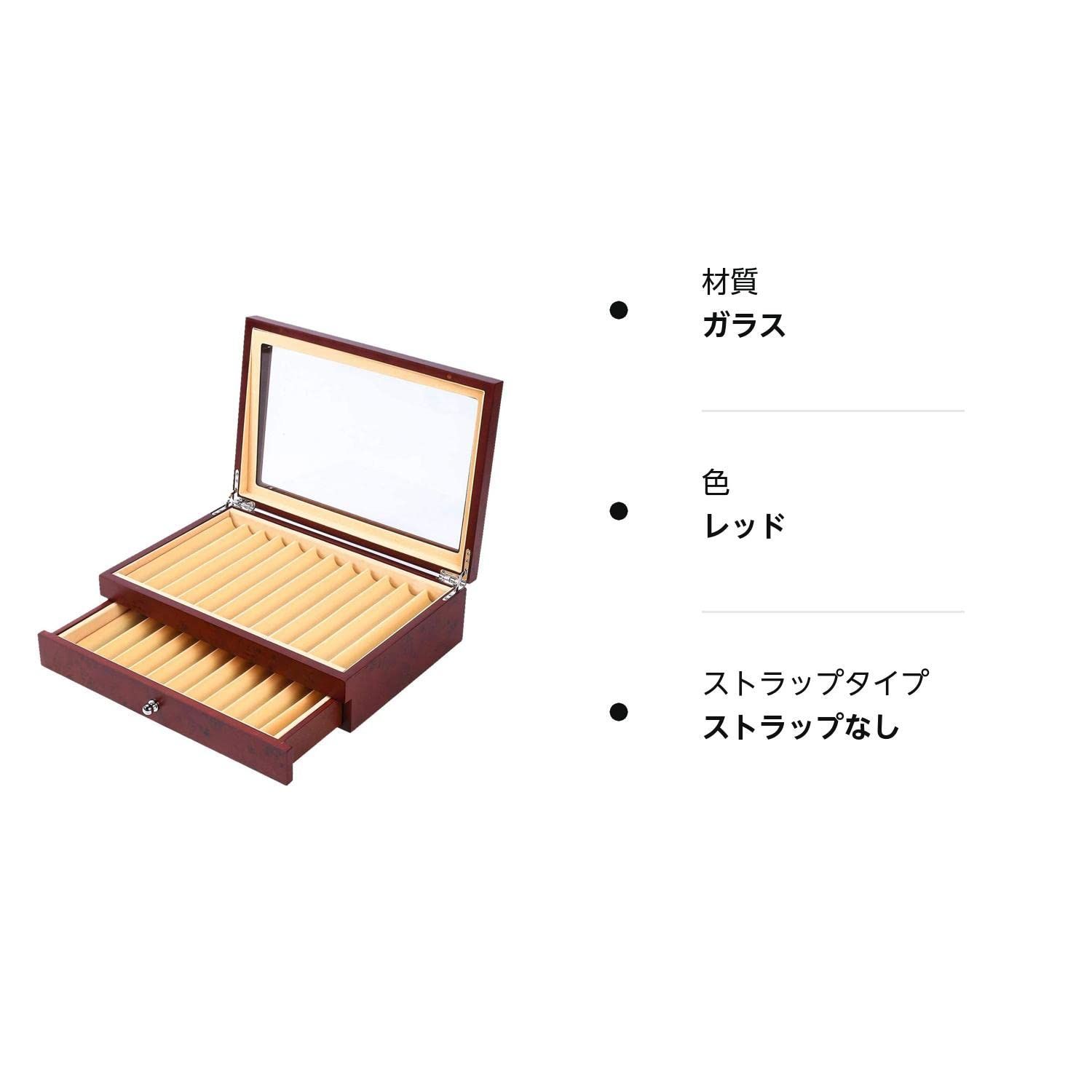 人気商品】木製ペンケース 23本 Nisorpa 万年筆ケースホルダー大容量