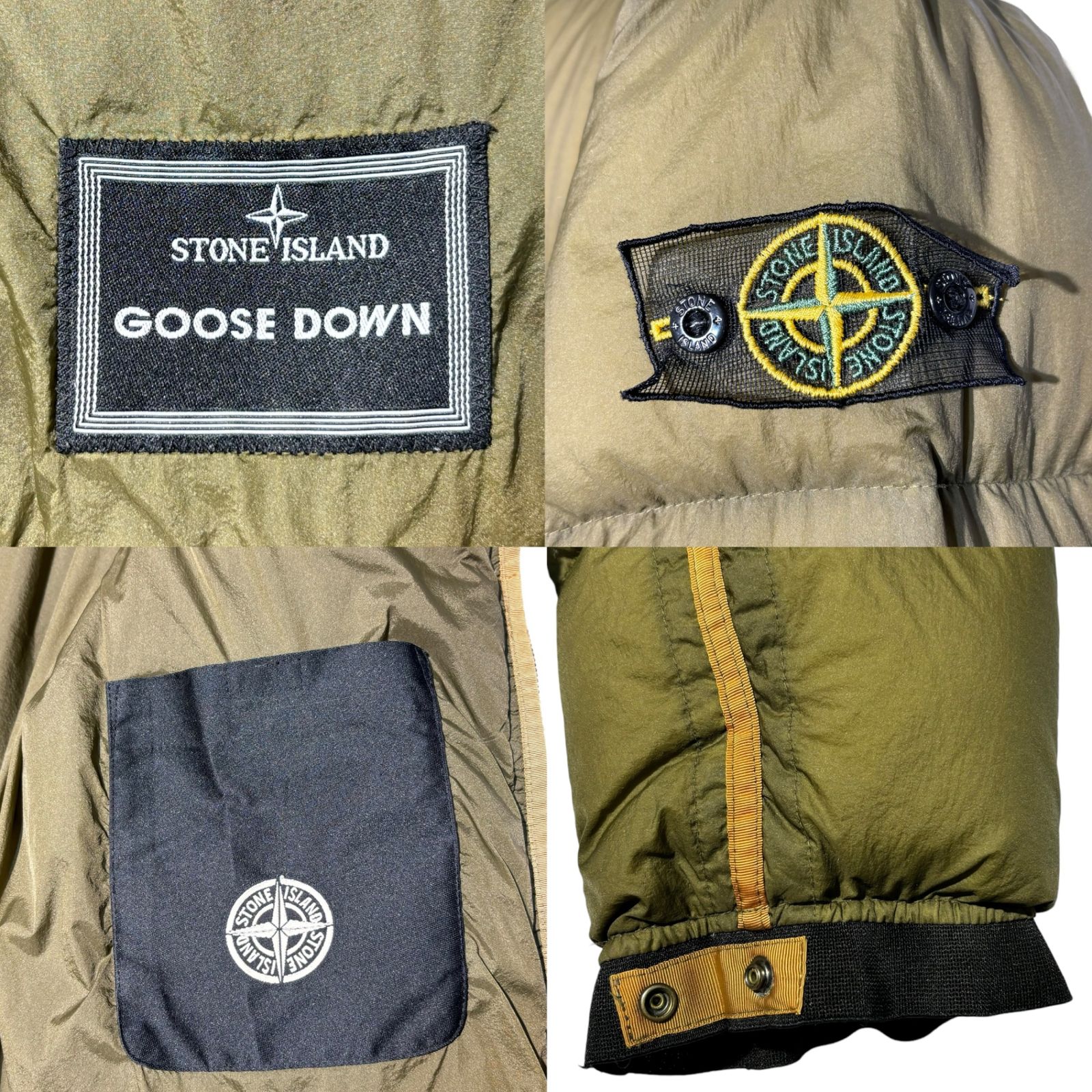 STONE ISLAND(ストーンアイランド) 07AW Micro Reps GOOSE DOWN