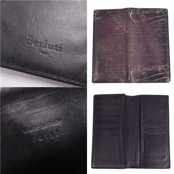 ベルルッティ Berluti 財布 ロングウォレット 札入れ カリグラフィー
