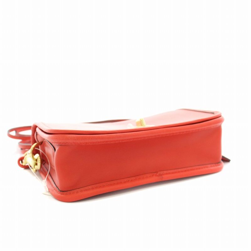 【極美品】コーチ COACH クラッチバッグ ターンロックポーチ ロケット コーチ COACH グローブレザーターンロック2wayミニショルダー