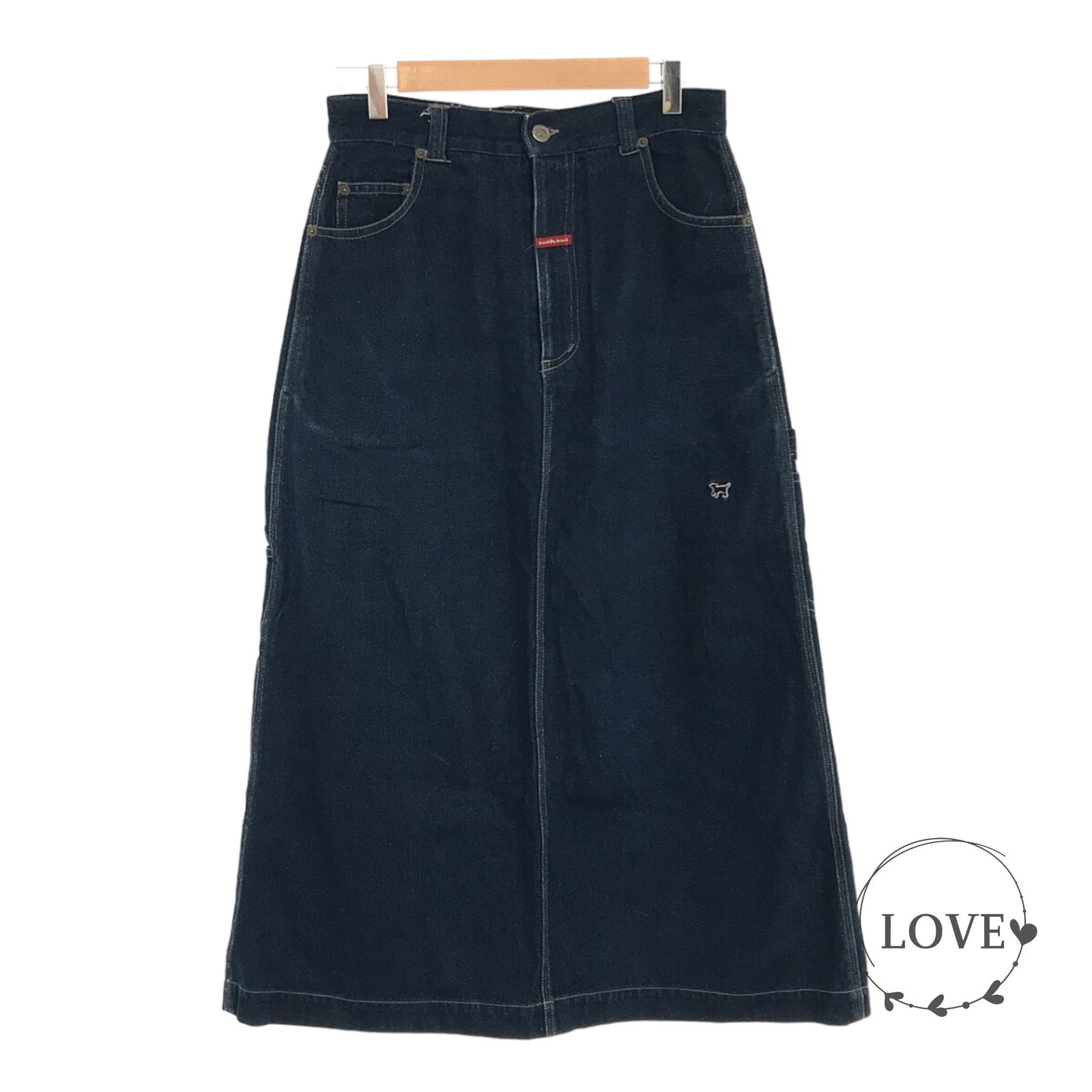 ☆美品☆ sarahbrand サラブランド デニム スカート ひざ丈 レ z3 