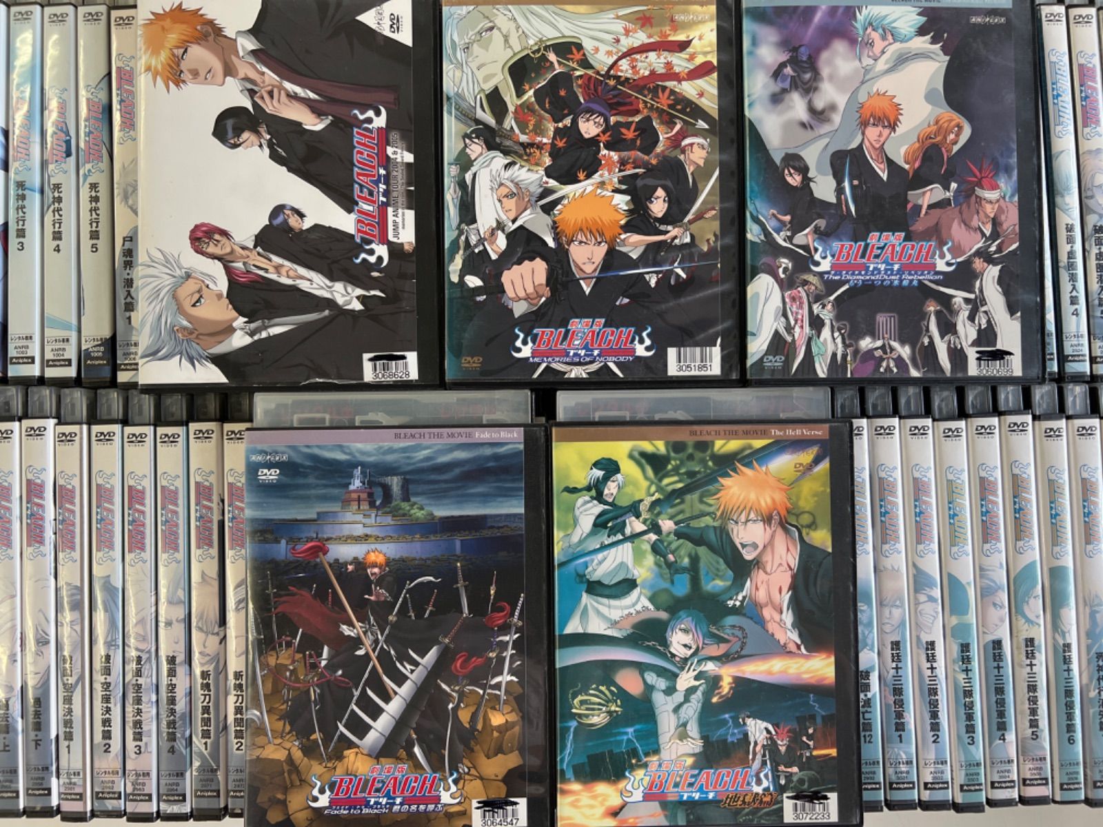 BLEACH（ブリーチ）【1〜88巻】＆劇場版 他 アニメ DVD B-6〜7