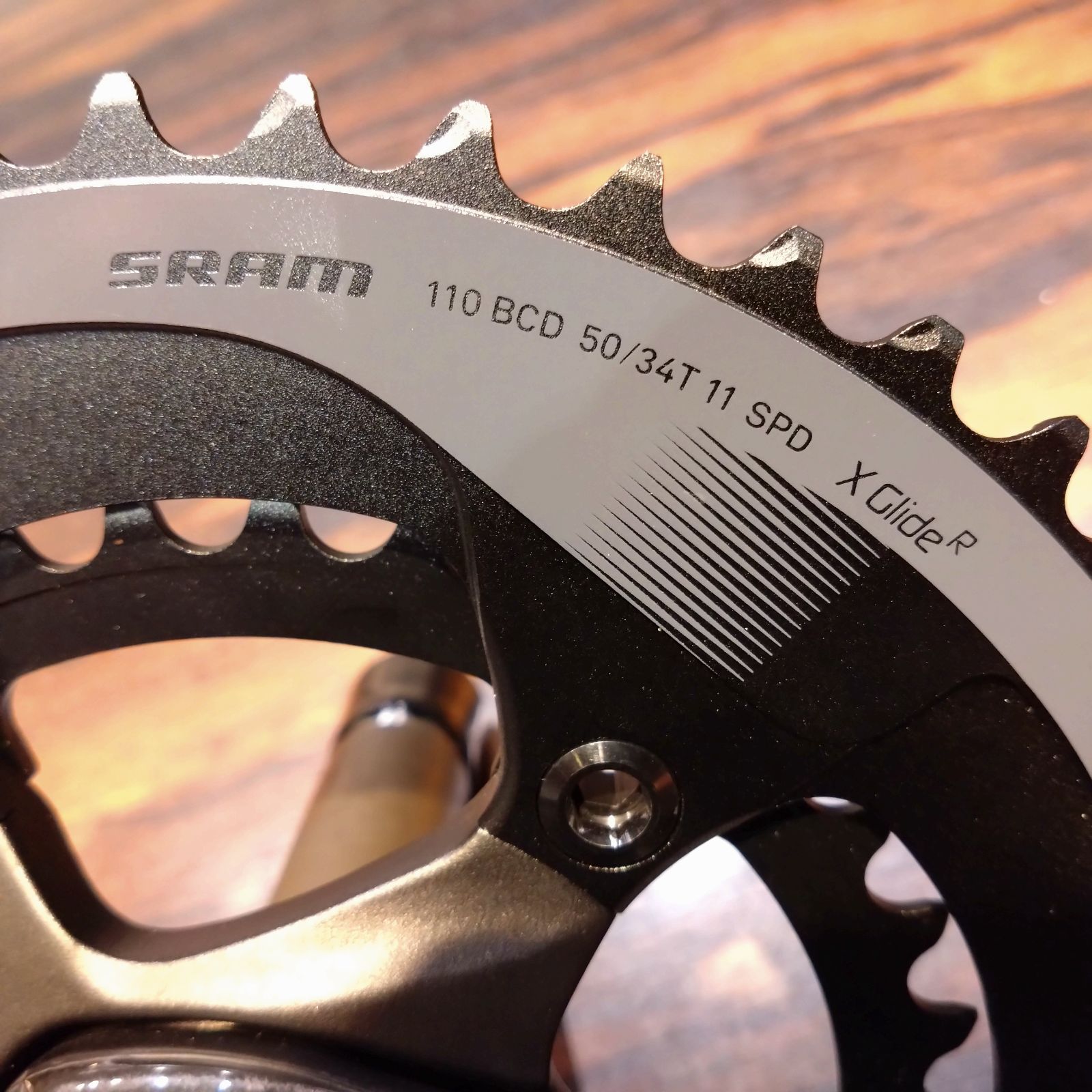 新品ワケあり：SRAM FORCE 22 GXP スラム フォース22 GXPカーボンクランク 50-34T 165mm 11s ダブル - 買取 京都