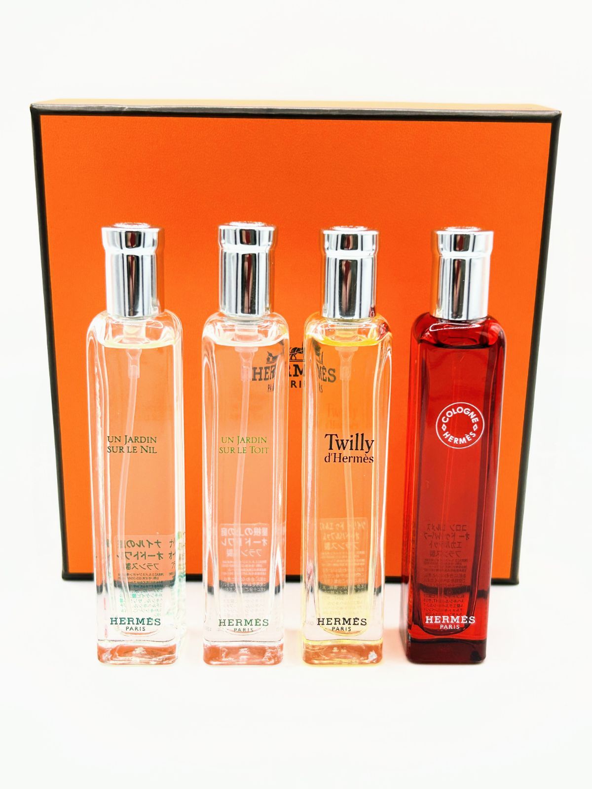 HERMÈS エルメス フレグランスミニボトルセット 15ml ×4本