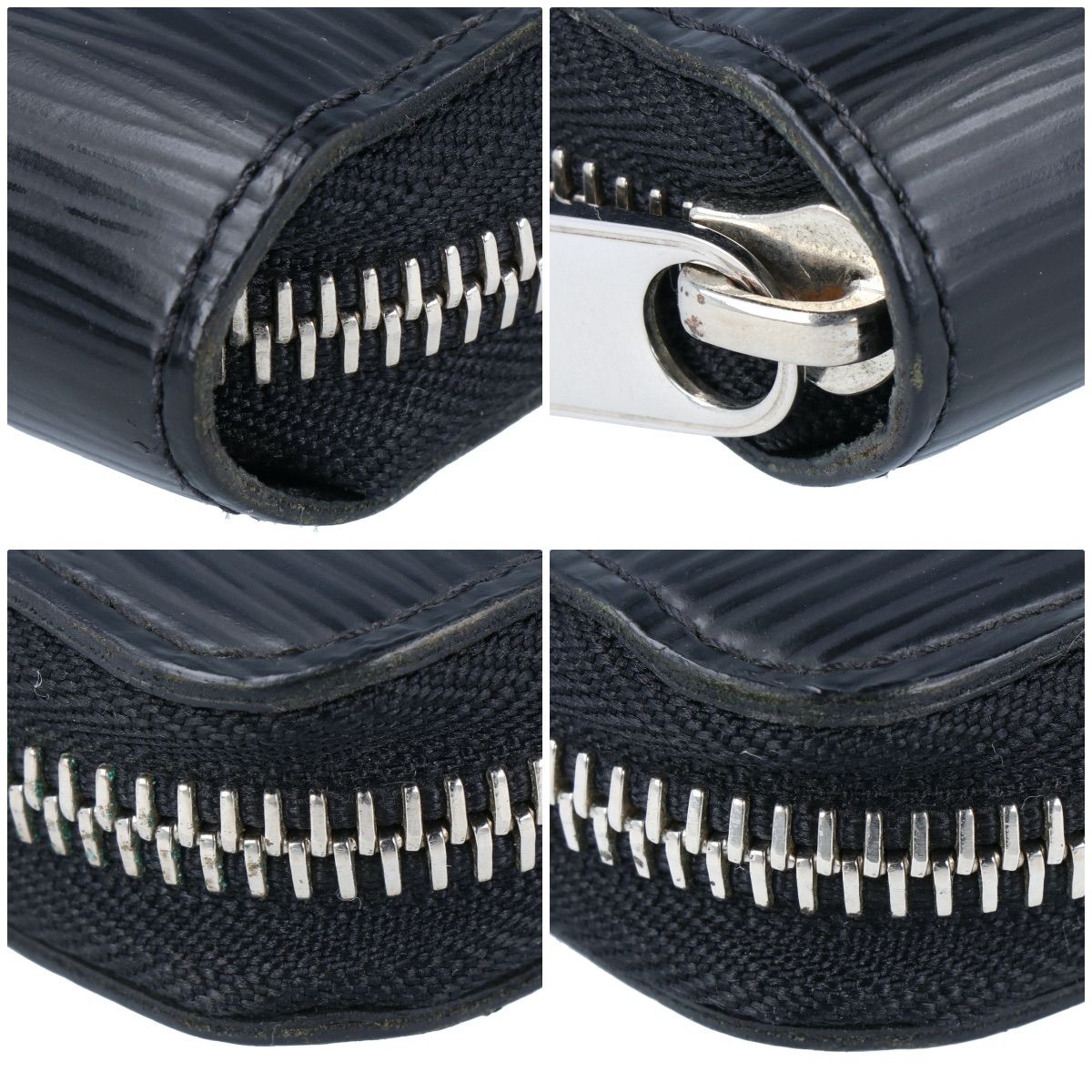【超美品】ルイヴィトン エピ ジッピーウォレット ノワールM61857 LOUIS VUITTON（ルイヴィトン）M61857 ジッピーウォレット エピ