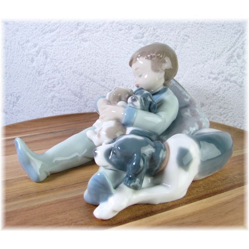 【美品/絶版品】リヤドロ フィギュリン みんなおねんね　LLADRO TodosDorimiendo SweetDreams/ 24d001