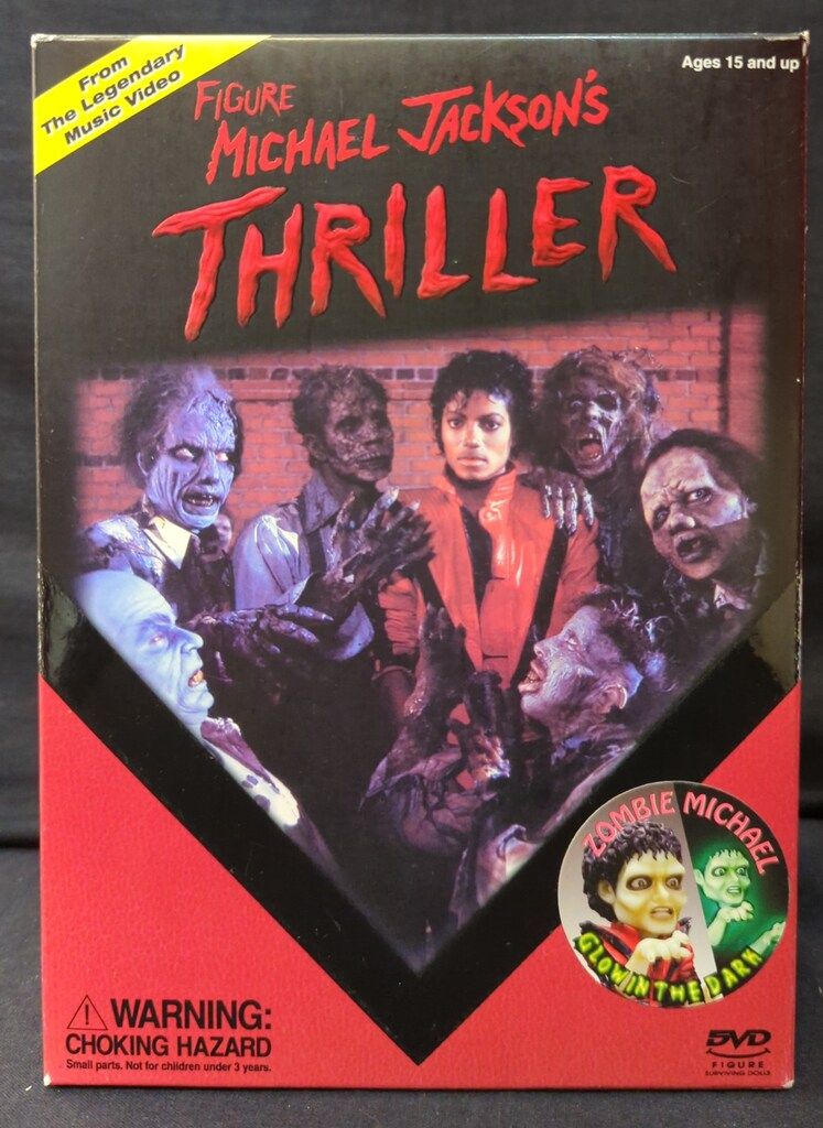 キャニオンクレスト マイケルジャクソン THRILLER ゾンビマイケル フィギュア 蓄光