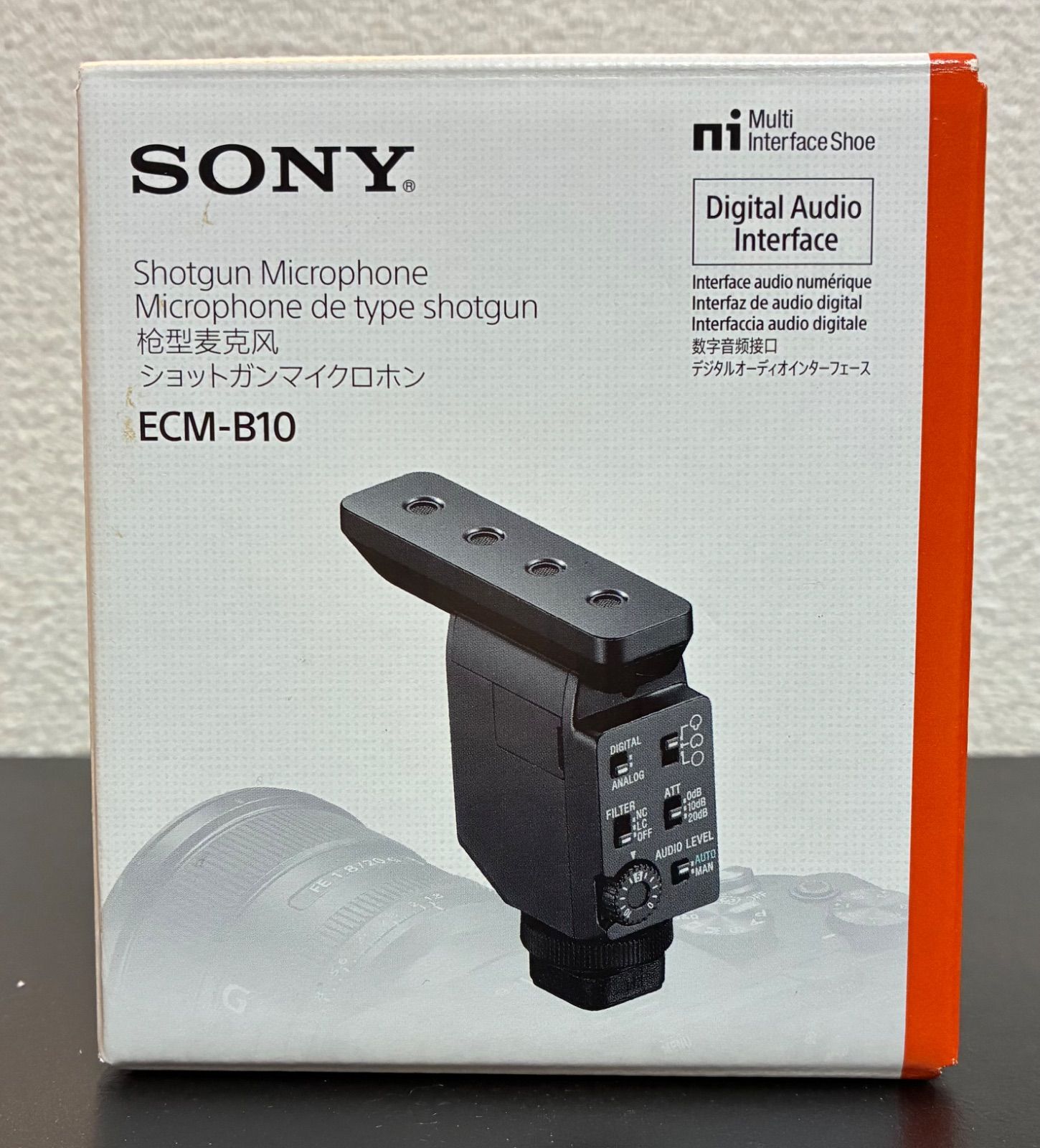 ♥ SONY ソニー ECM-B10 コンパクト ショットガンマイクロホン