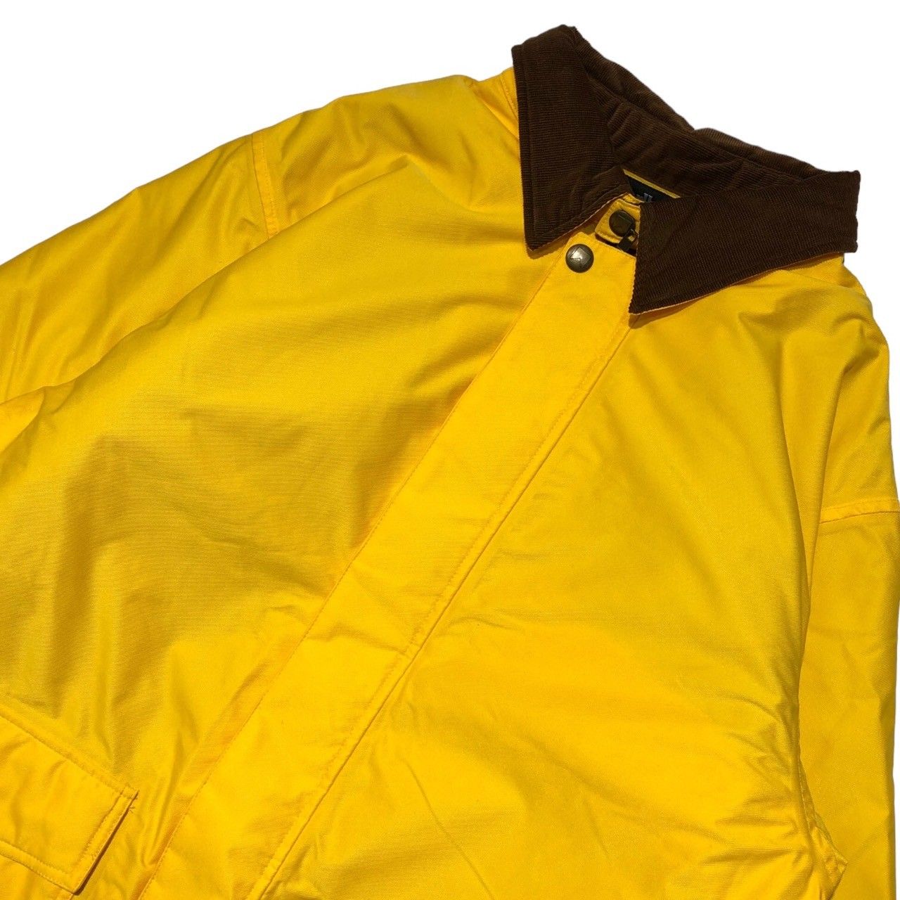 Marlboro(マルボロ) 90's corduroy colorwork long coat