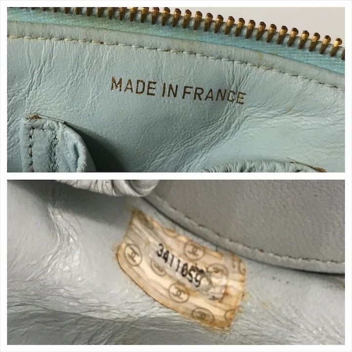 CHANEL シャネル ココマーク マトラッセ 良品 ラムスキン 1円 ミニ 中古良品 レザー - チェーン クラッチ プッシュロック ココ Rococo