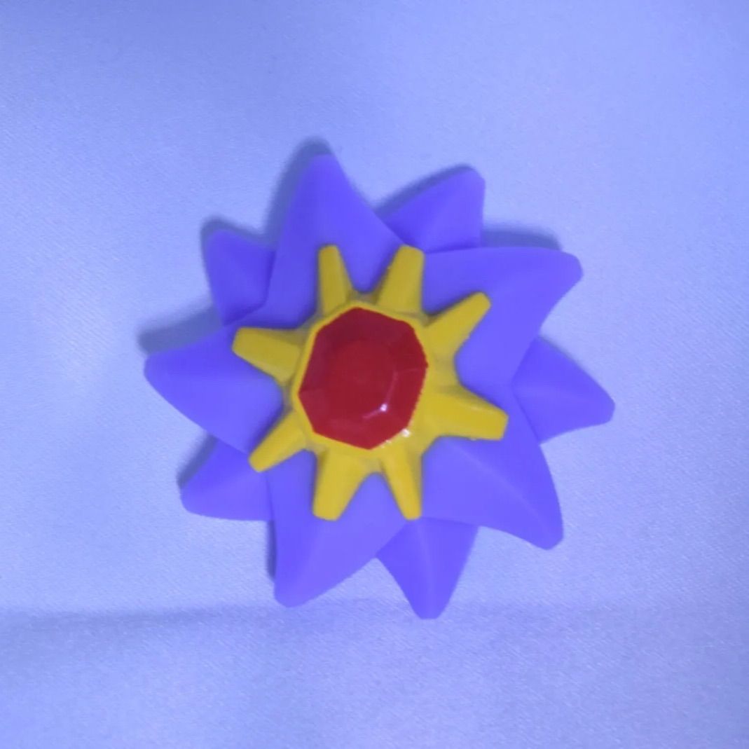 スターミー こうそくスピン 指人形 ポケモンキッズ ソフビ人形