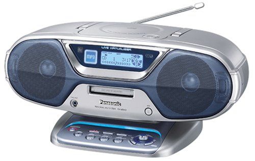 Panasonic パーソナルMDシステム RX-MDX61-S シルバー