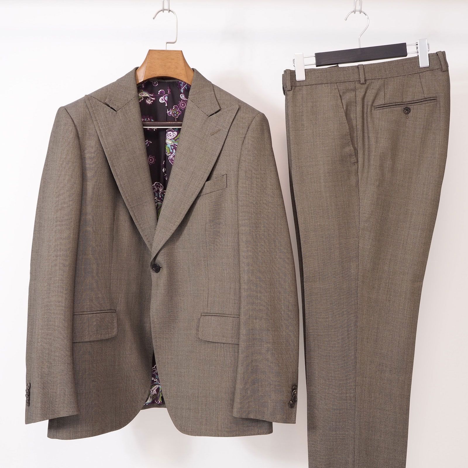 ETROブラウン コットンジャケット 4ポケットイタリア製 ETROブラウン コットンジャケット 4ポケットイタリア製 【公式通販】