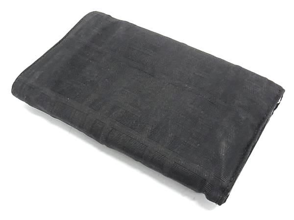 FENDI フェンディ ズッカ柄 キャンバス 二つ折り 財布