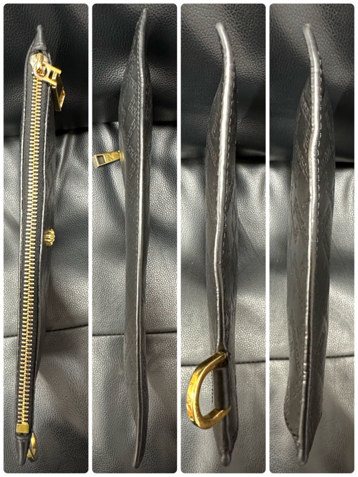 美品 訳あり安い】 VERSACE ヴェルサーチ メデューサ ブラック