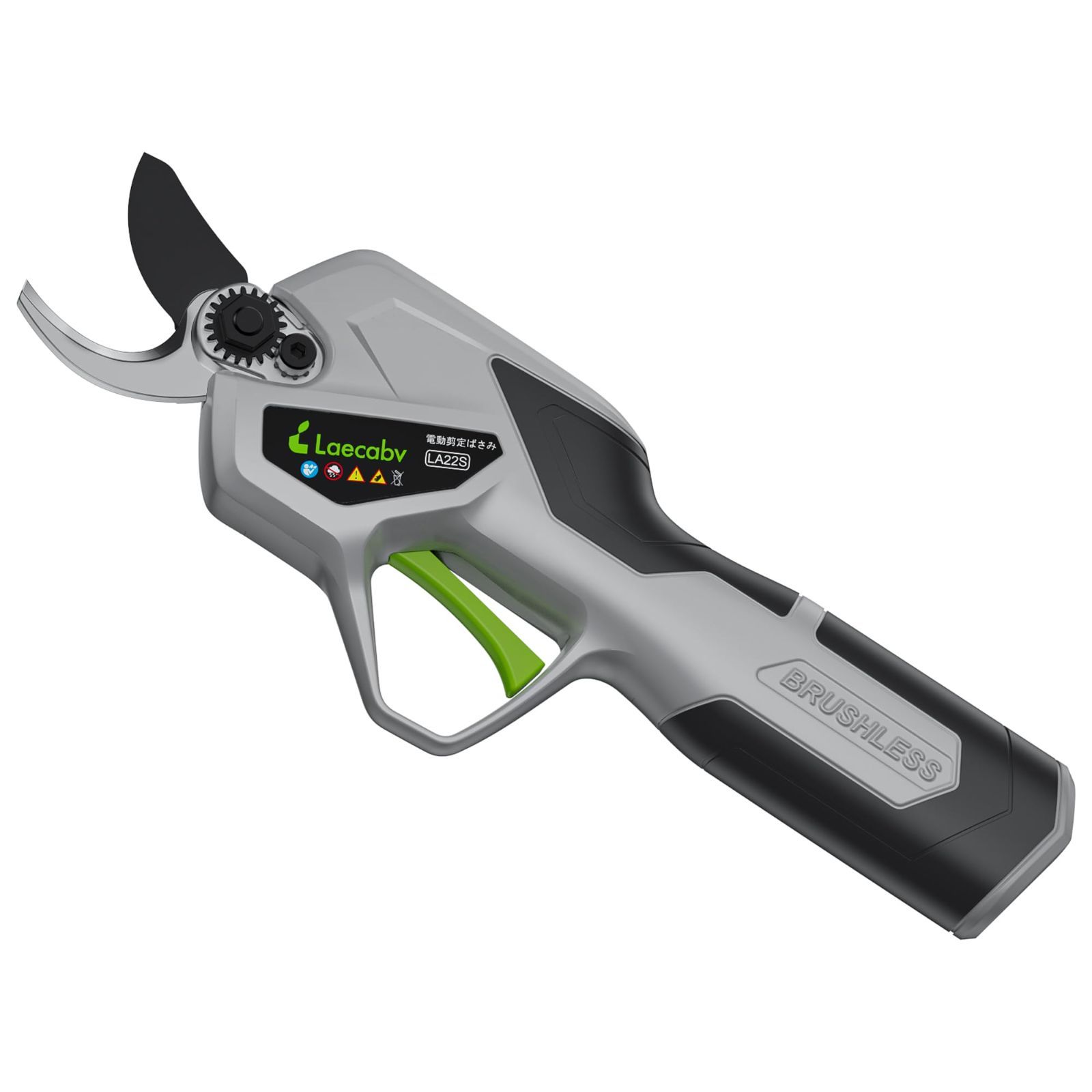 Laecabv 電動剪定バサミ 切断径22mm 充電式剪定ばさみ 園芸 庭木 果樹 農家 太枝切 電動剪定鋏は 園芸用具 超軽量で関節炎患者に適している LA22 STEELWINDOWSANDDOORS_COM