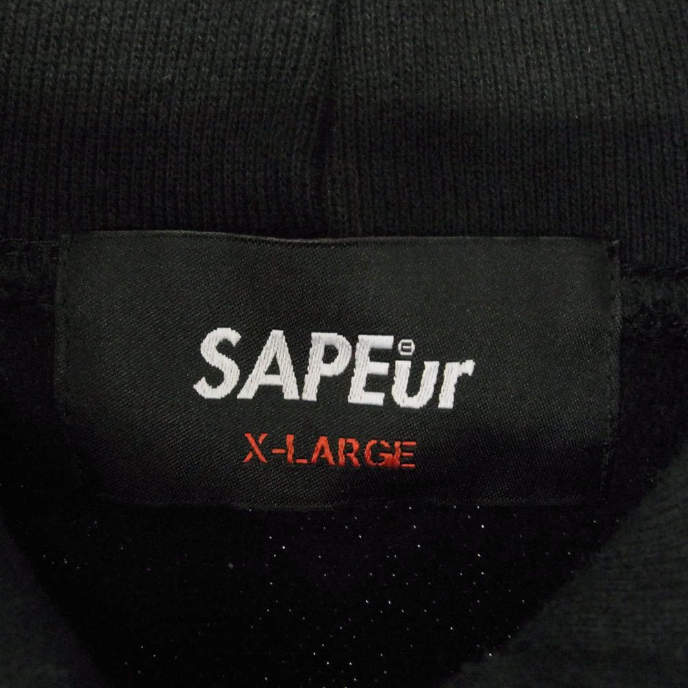 sapeurサファリパーカー SAPEUR サプール SAFARI A Elegantes HOODIE サファリ ロゴ