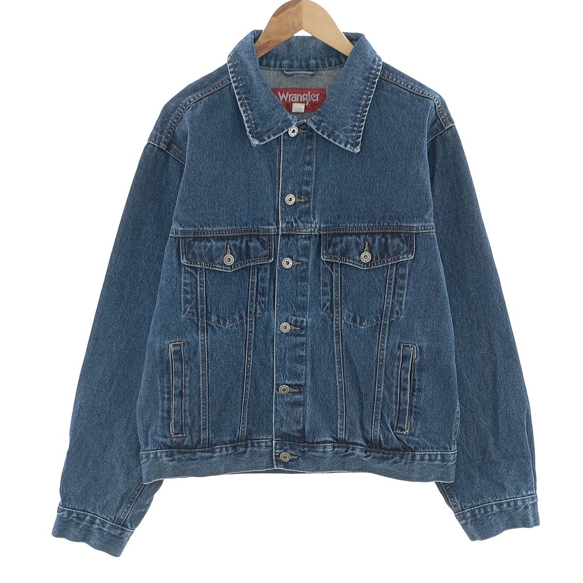 古着 ラングラー Wrangler HERO デニムジャケット Gジャン メンズL/eaa400545