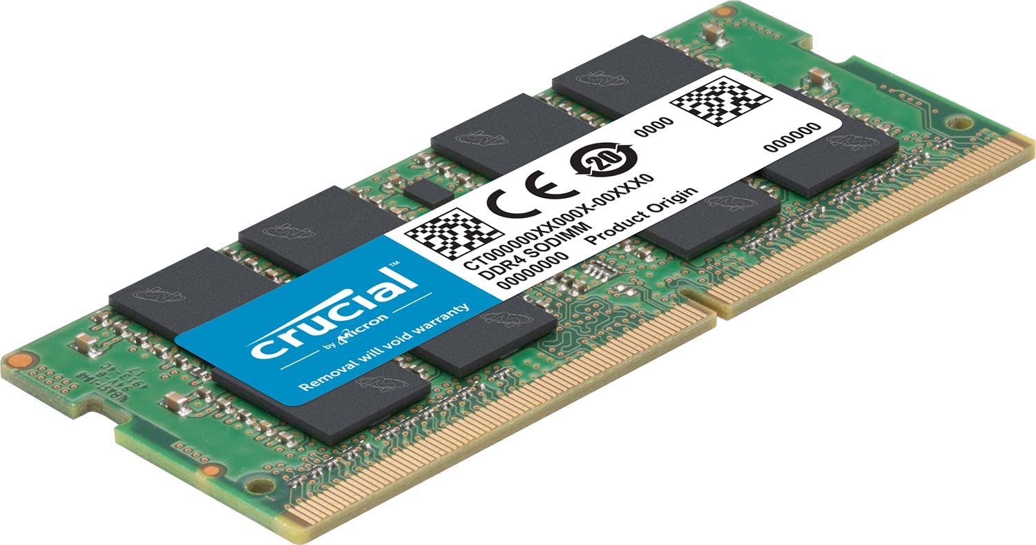 Crucial(Micron製) ノートPC用 メモリ PC4-21300(DDR4-2666) 16GB×1枚