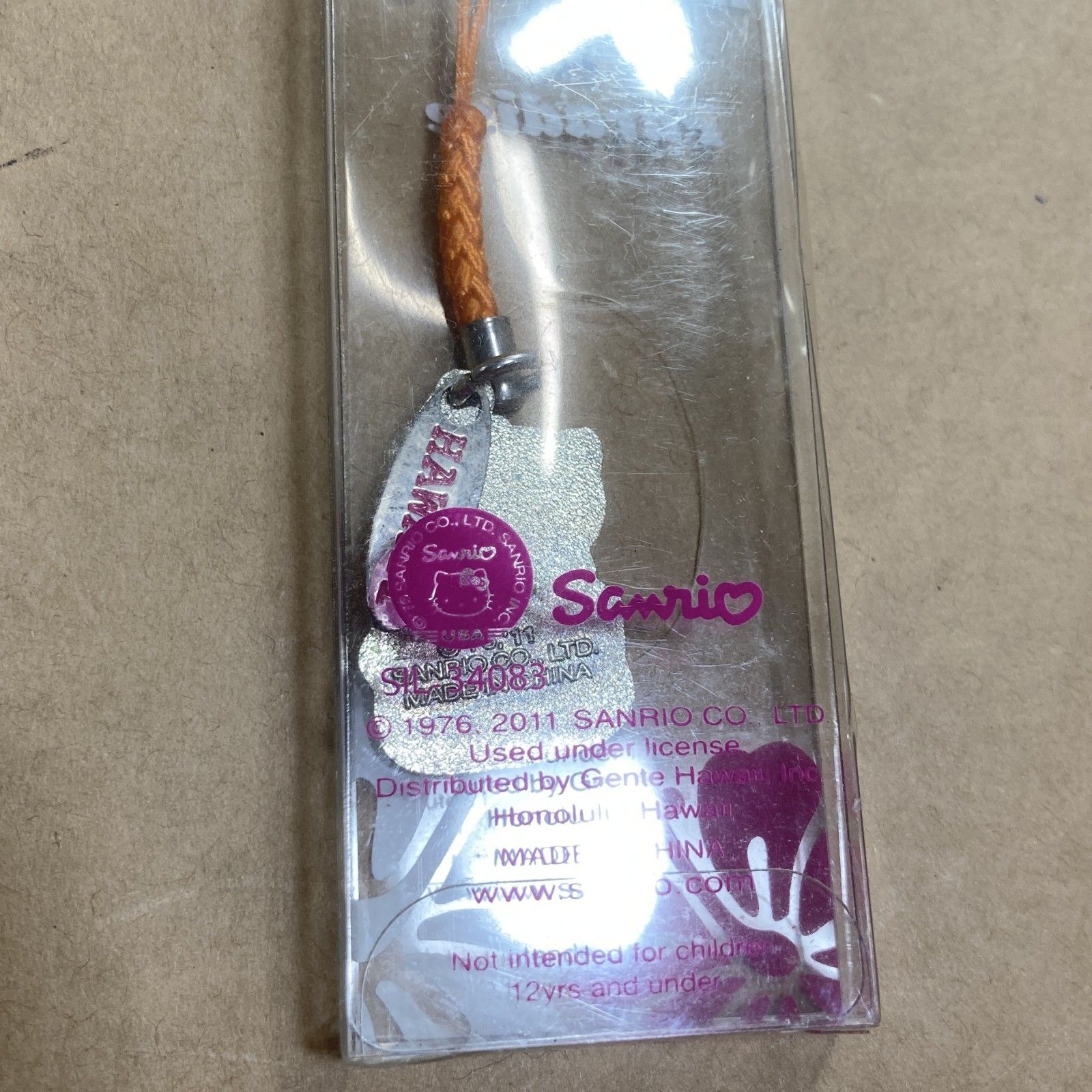 希少‼️日焼けキティ ウクレレ ハイビスカス ハワイアン 小物ケース