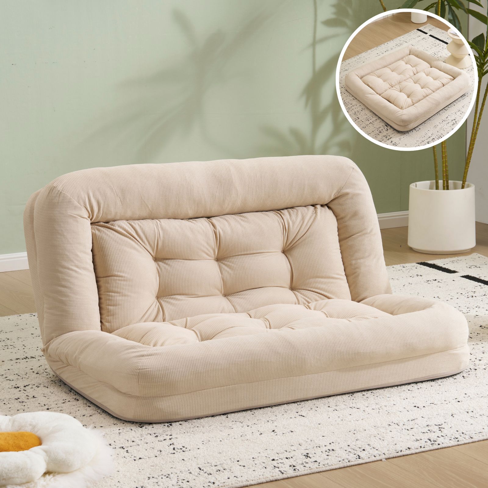 LaLa ）unico EVAソファ 2シーター unico(ウニコ)のEVA(エヴァ)2