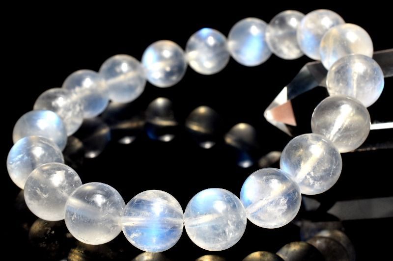 綺麗！スリランカ産ブルームーンのブレスレットたん！ ☆]完全限定品ブレス【陽だまり】（スリランカ産ブルームーン