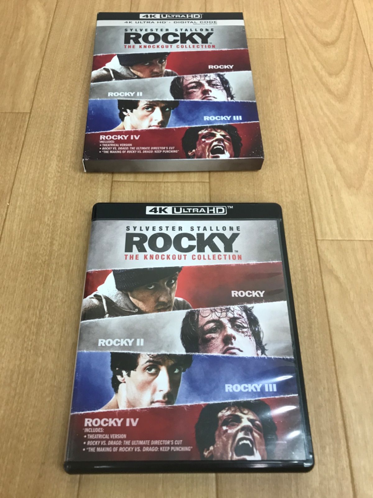 ロッキー4Kリマスタースチールブック仕様 日本語収録4K UHD BD 