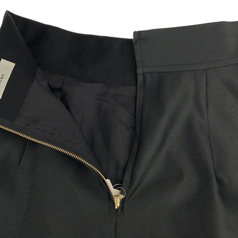 新品】 IENA / イエナ | 2024SS | ＆NAVYポリエステルシルクフレア  