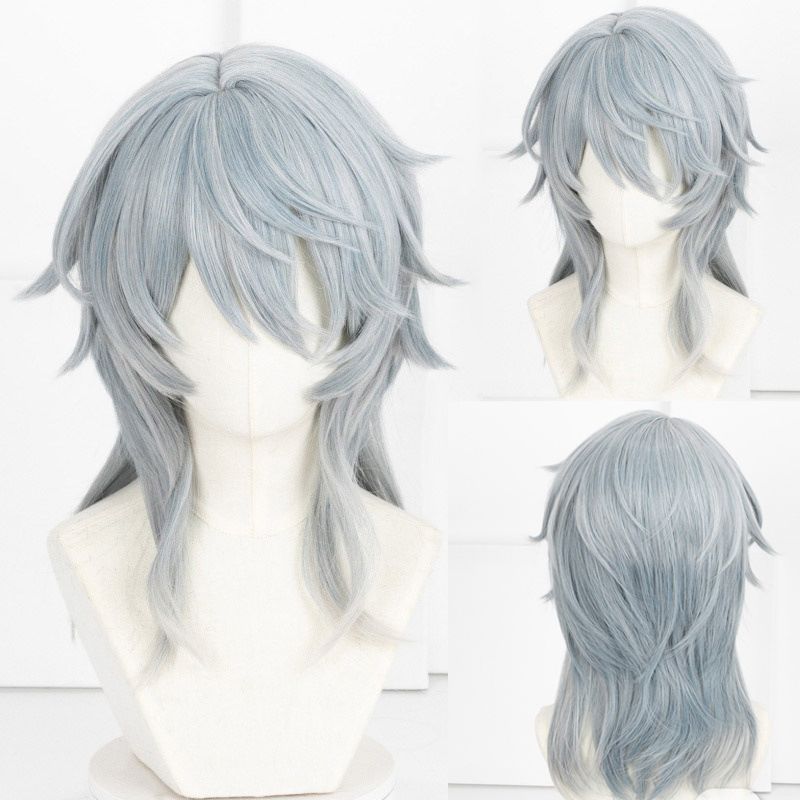 【即納品】崩壊スターレイル : サンデー風　セット済み　ウィッグ 崩壊：スターレイル / Honkai: Star Rail サンデー コスプレウィッグ