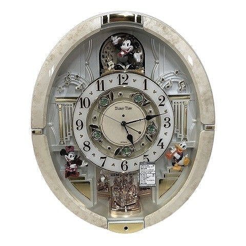 未使用 SEIKO セイコー ディズニー ミッキーu0026フレンズ FW580W からくり時計 掛け時計 SMK567447相