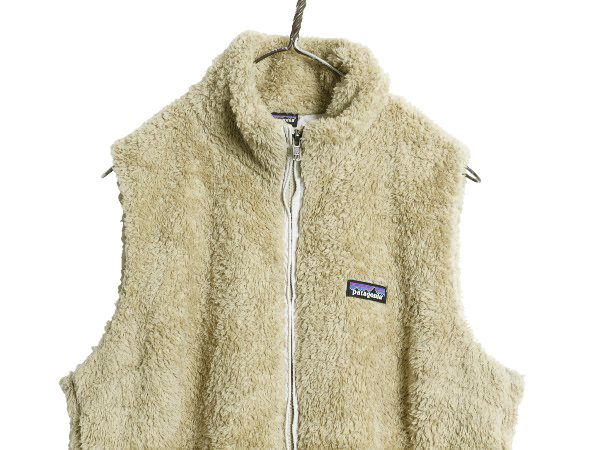 な ! パタゴニア ロスガトス フリース ベスト レディース XL 18年製 ハイ パイル ボア 重ね着 フルジップ アウトドア ハイネック 大きいサイズ