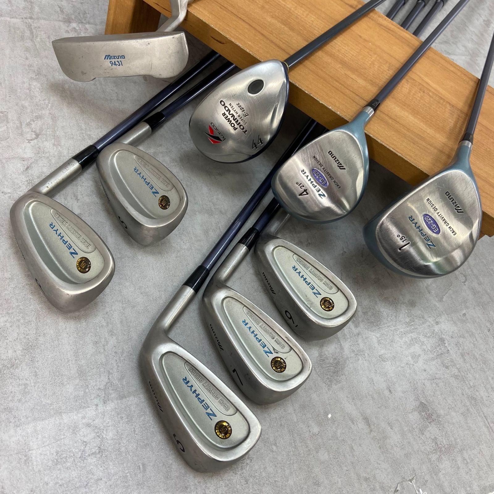 MIZUNO - MIZUNO　ミズノ KASCO　キャスコ　レディースゴルフ9本セット　カーボン　L　右利き用　キャディバッグ　初心者おすすめ　入門用 MIZUNO ミズノ KASCO キャスコ レディースゴルフ9本セット