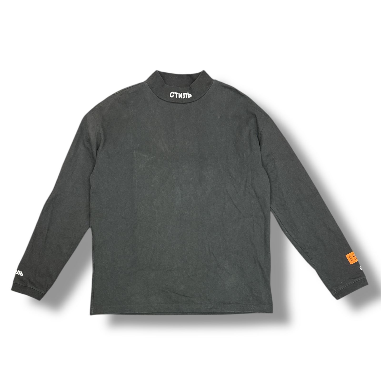 HERON PRESTON(ヘロンプレストン) サイズ:M モック HERON PRESTON 長袖 