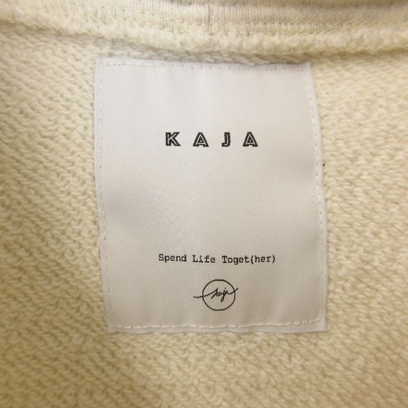 KAJA カジャ ジップパーカー 20239335 HEAVY FLEECE ZIP HOODIE 日本製  