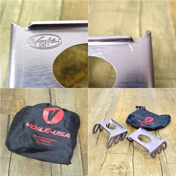ボレー VOILE スキー アイゼン 130mm クランポン 山スキー voile(ボレー)Ski Crampon スキークランポン / nice edge
