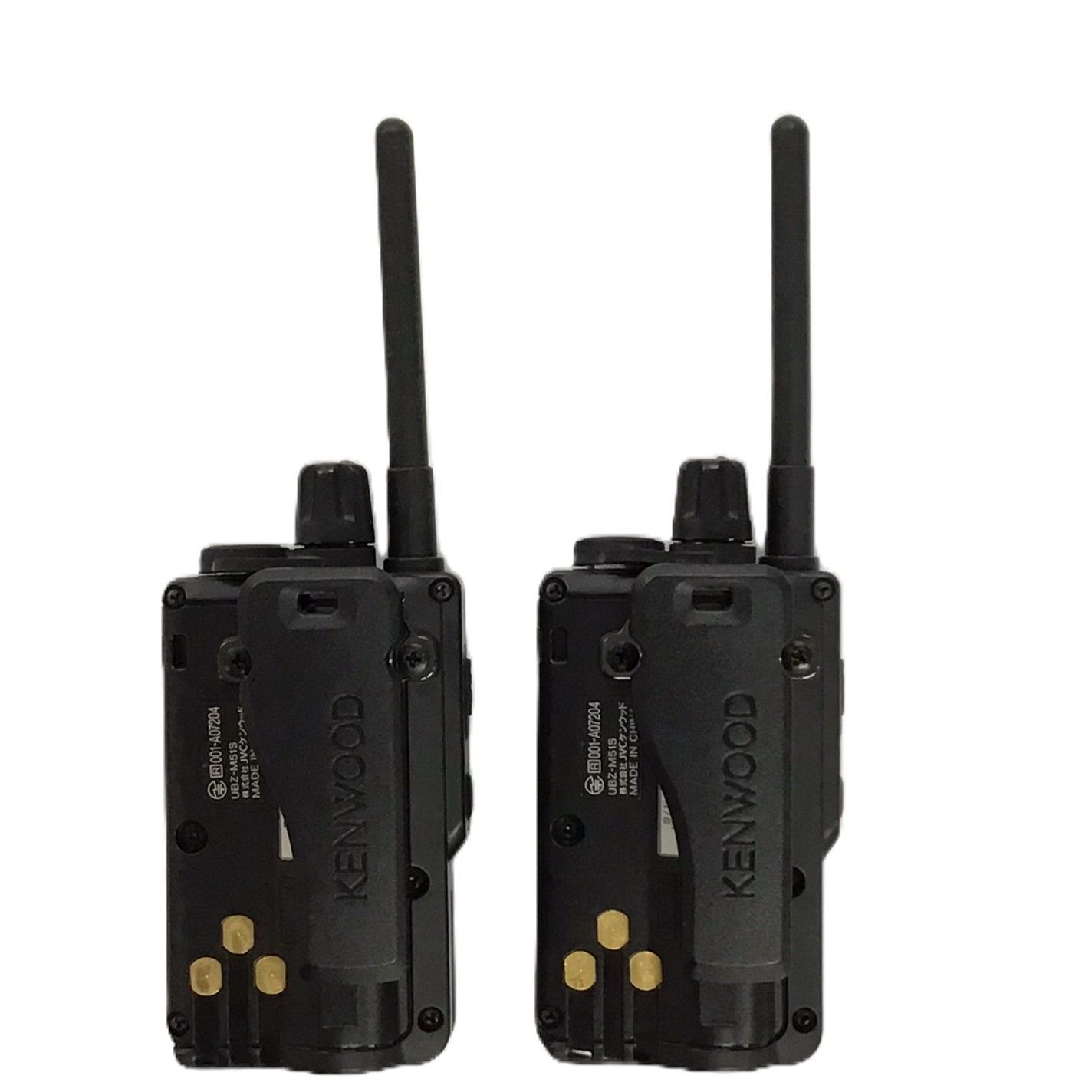 品 KENWOOD UBZ-M51S 特定小電力無線機 2台セット