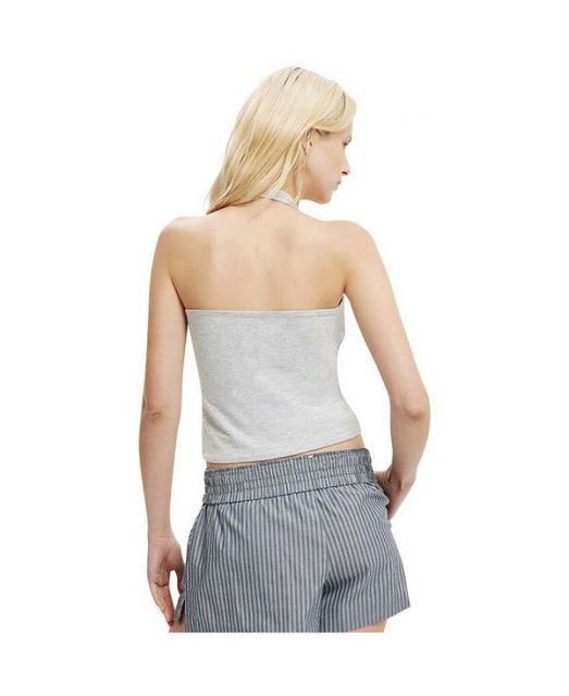 売れ筋商品|||コットンオン カットソー トップス レディース Women's All Day V Neck Halter Grey marle All Day V Neck Halter