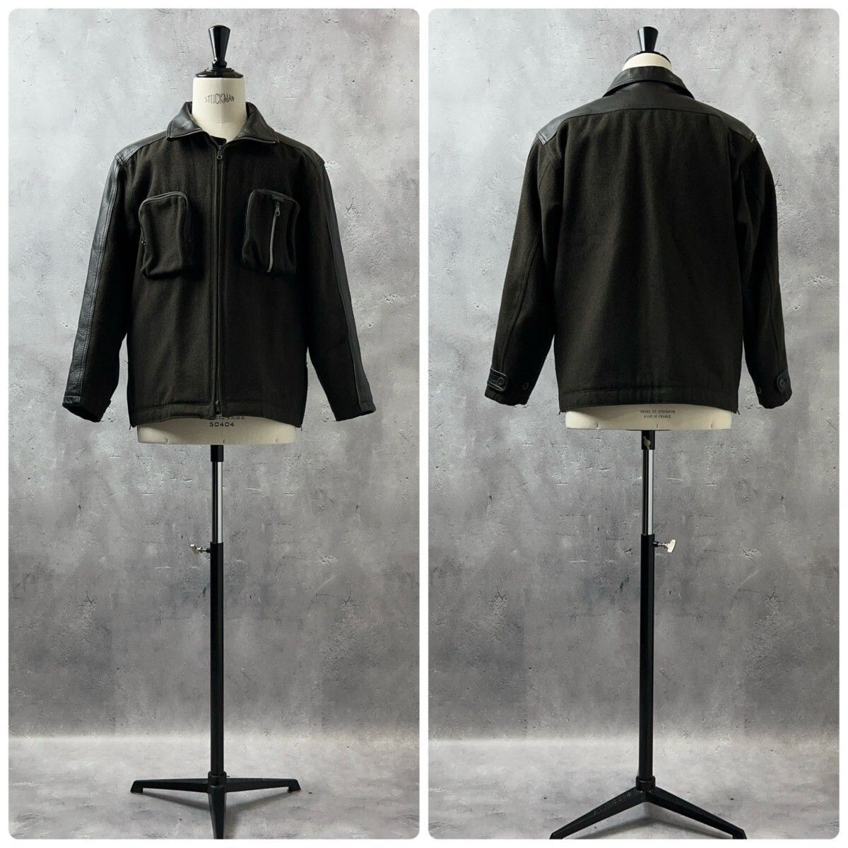 Blue Gear by KUSHITANI クシタニ / 牛革 レザー 中綿 コンビ