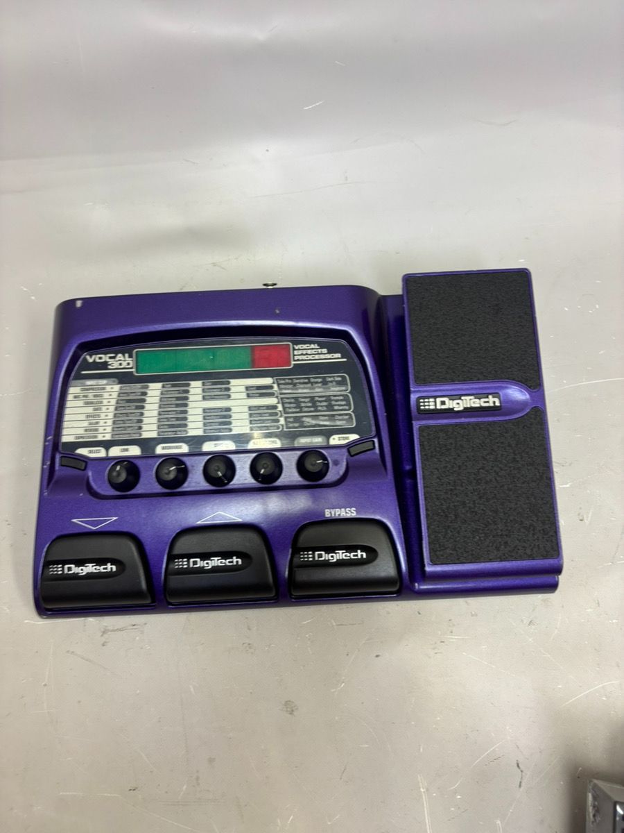動作品】DIGITECH VOCAL 300 ボーカルエフェクター 本体のみ