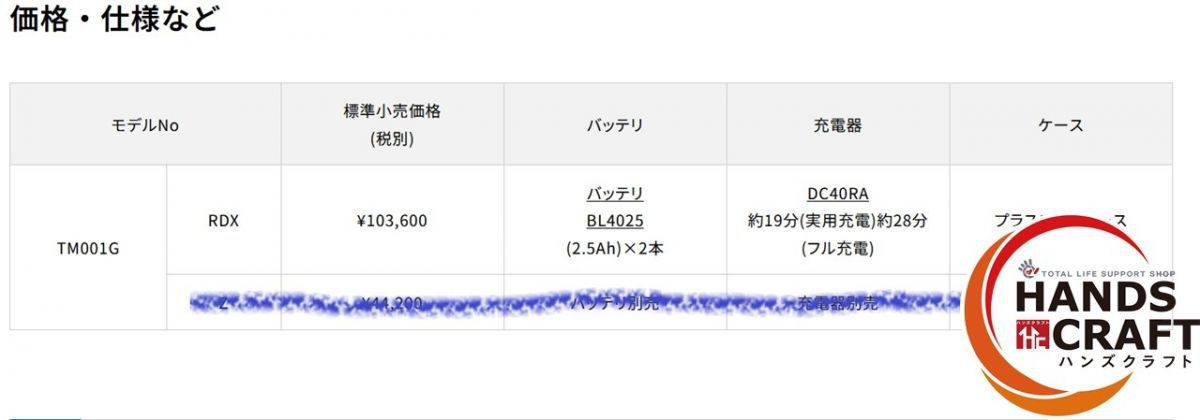 ♥ マキタ makita 40Vmax 充電式マルチツール TM001GRDX 40V2.5Ah×2 充電器付 フルセット