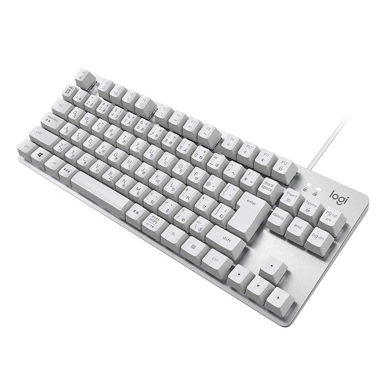 Logicool ロジクール K835OWR 有線 メカニカルキーボード 赤軸 リニア テンキーレス コンパクト メカニカル キーボード 有線 有線キーボード オフホワイト windows surface K835 正規品