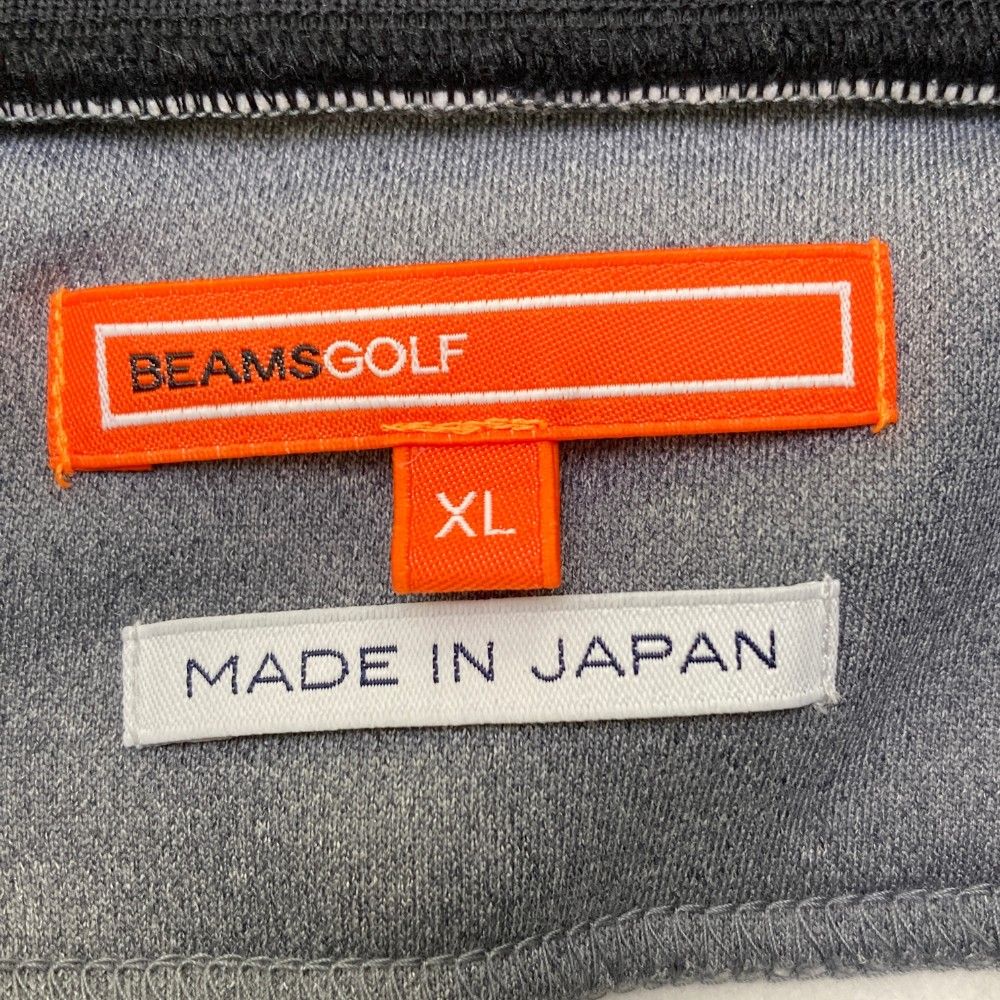 サイズ：XL BEAMS GOLF ビームスゴルフ 2022年モデル 襟付 スウェットシャツ  グレー系 [240101199075]# ゴルフウェア メンズ ストスト