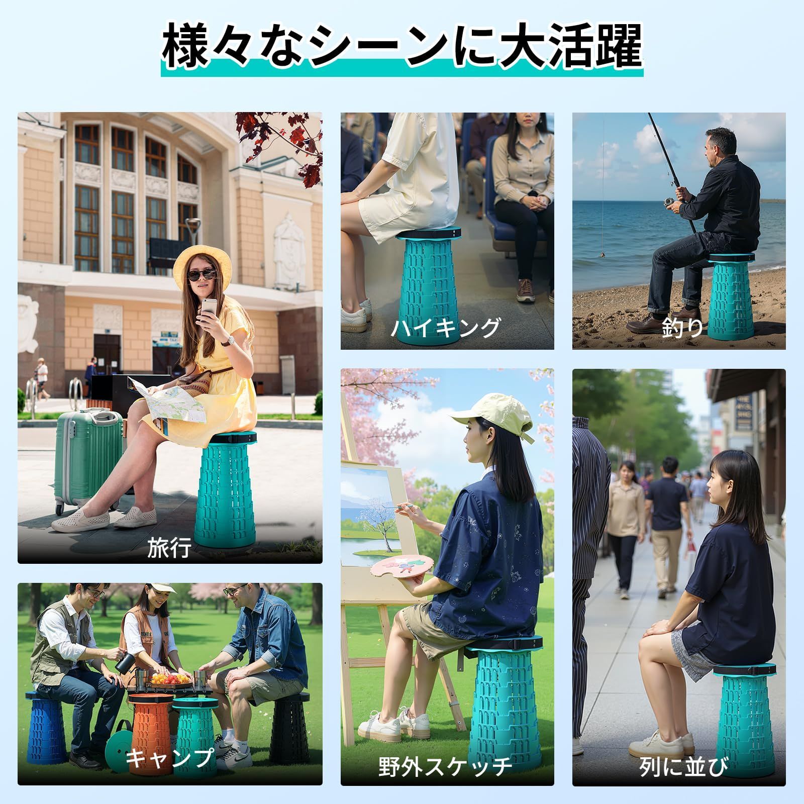 アサヒ軽金属 ゼロ活力鍋　5.5L 新着商品】低い スツール 携帯 チェア キャンプ アウトドア 風呂/釣り
