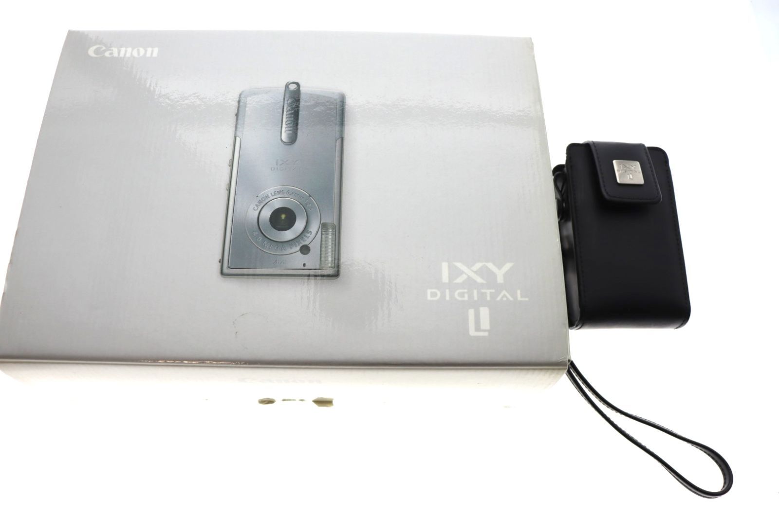 動作品・フルセット】Canon IXY DIGITAL L シルバー デジカメ