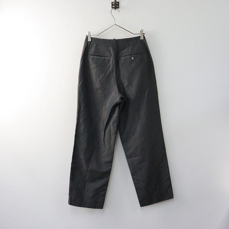 2021SS パラスパレス Pal las Palace ウールリネンタックパンツ 2 インディゴ ネイビー系 スラックス 2400014604221