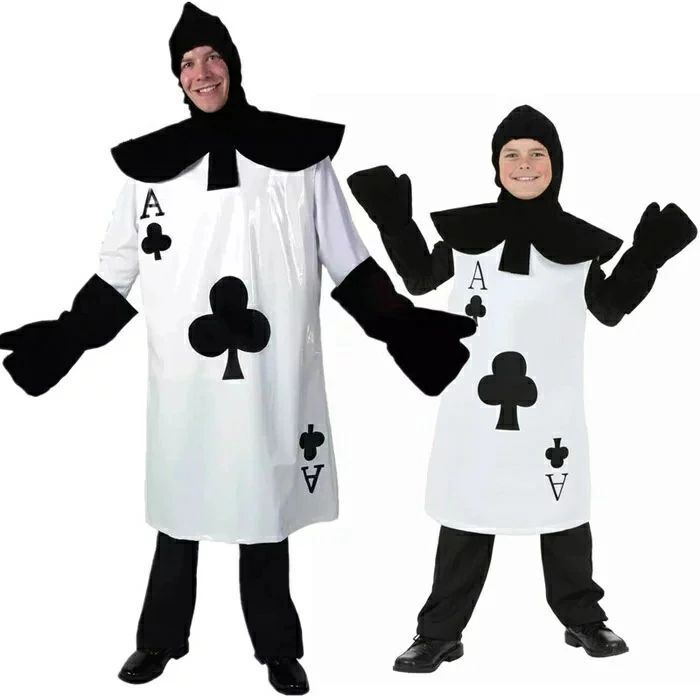 ハロウィン 衣装 子供服 大人 男女兼用 ジュニア トランプ ポーカー メンズ 男の子ハロウィン コスプレ ハロウィン コスチューム 子供用