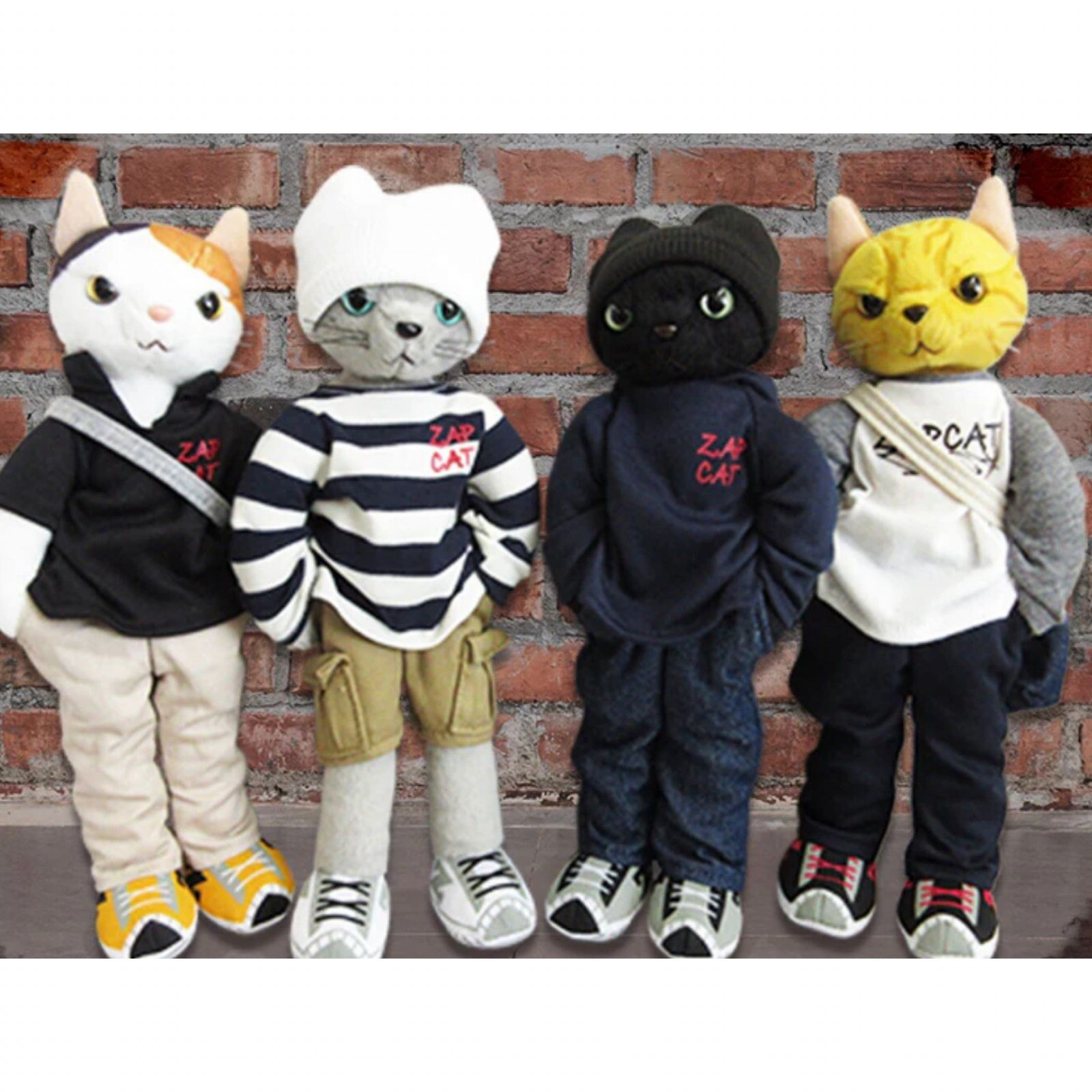 【ぬいぐるみ】ザップキャット猫 S ZAP CAT 猫雑貨 猫グッズ 千葉 キャット ネコ NEKO Cats Goods 猫