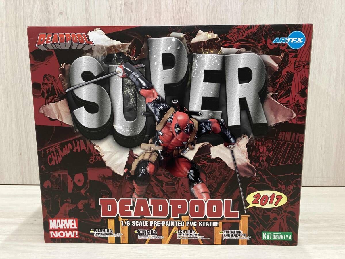 ARTFX SUPER デッドプｰル 2017 1/6 デッドプｰル フィギュア