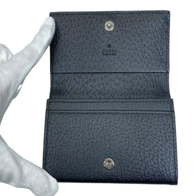 美品】GUCCI グッチ 739425 インターロッキングG カードケース パス