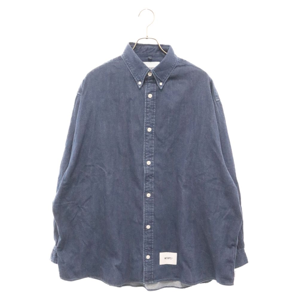 WTAPS (ダブルタップス) 23AW LS COTTON DENIM ロングスリーブ WTAPS (ダブルタップス) 23AW LS COTTON DENIM ロングスリーブ
